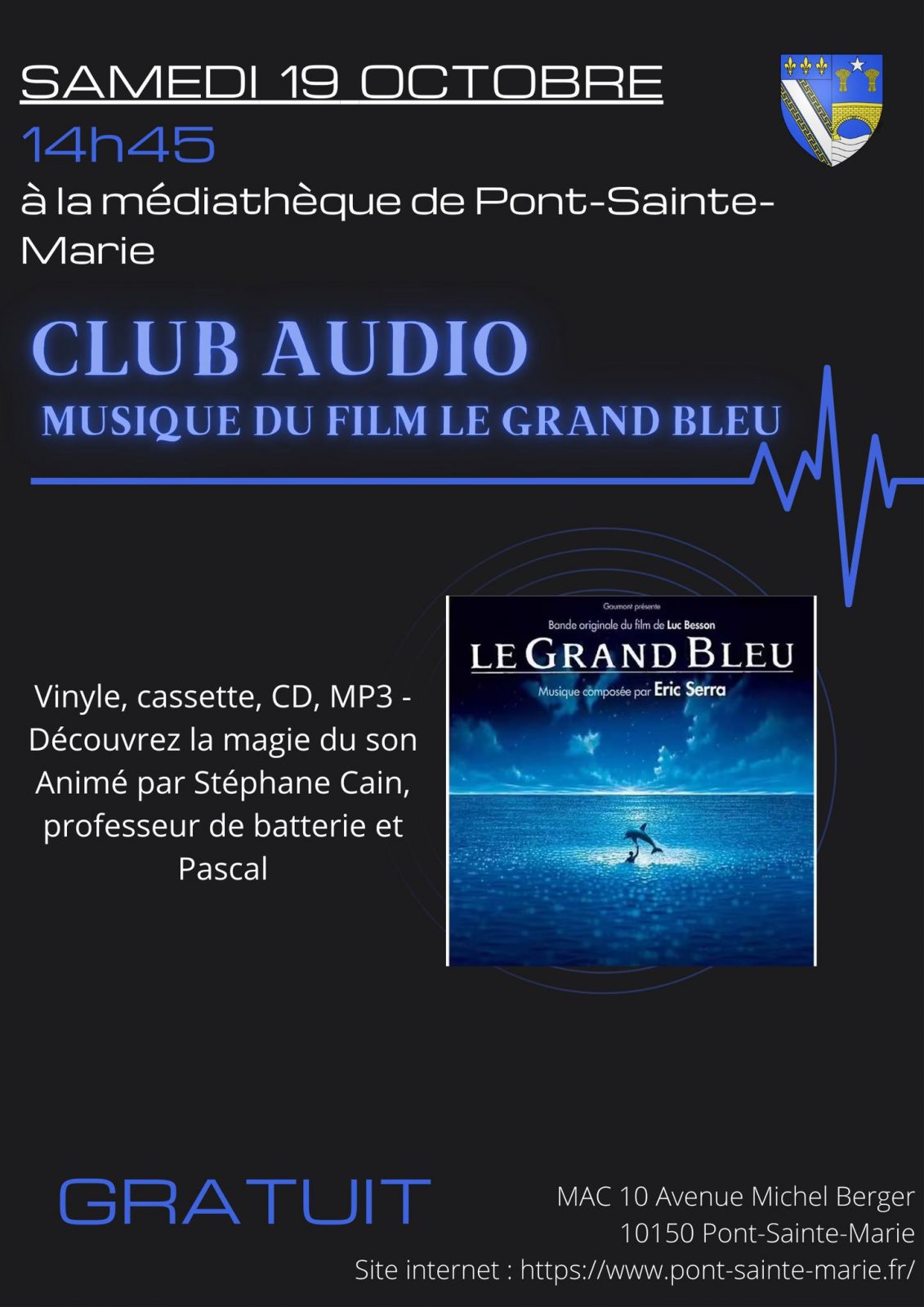 Club audio Le 19 oct 2024