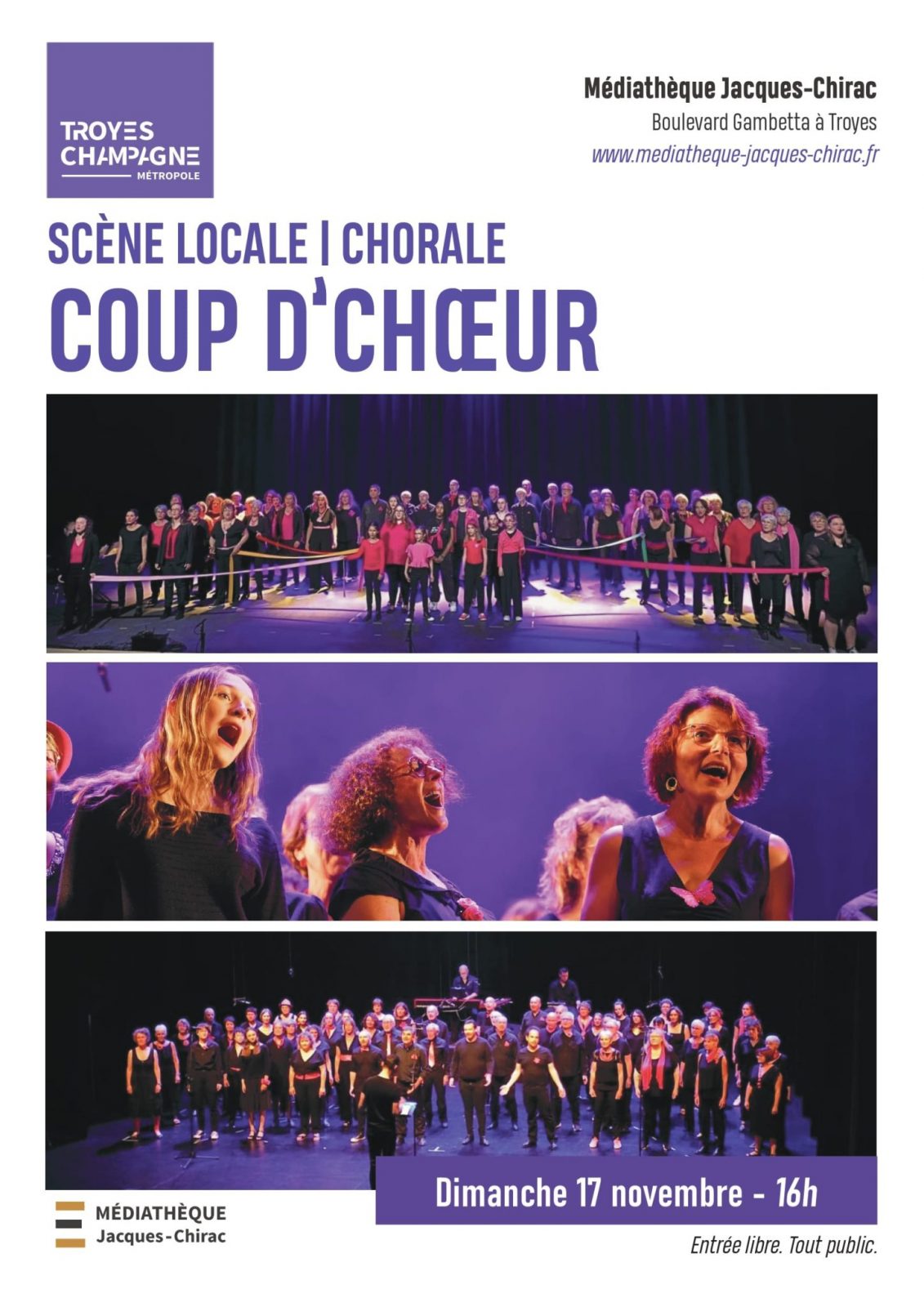 Scène locale & Chorale Coup d