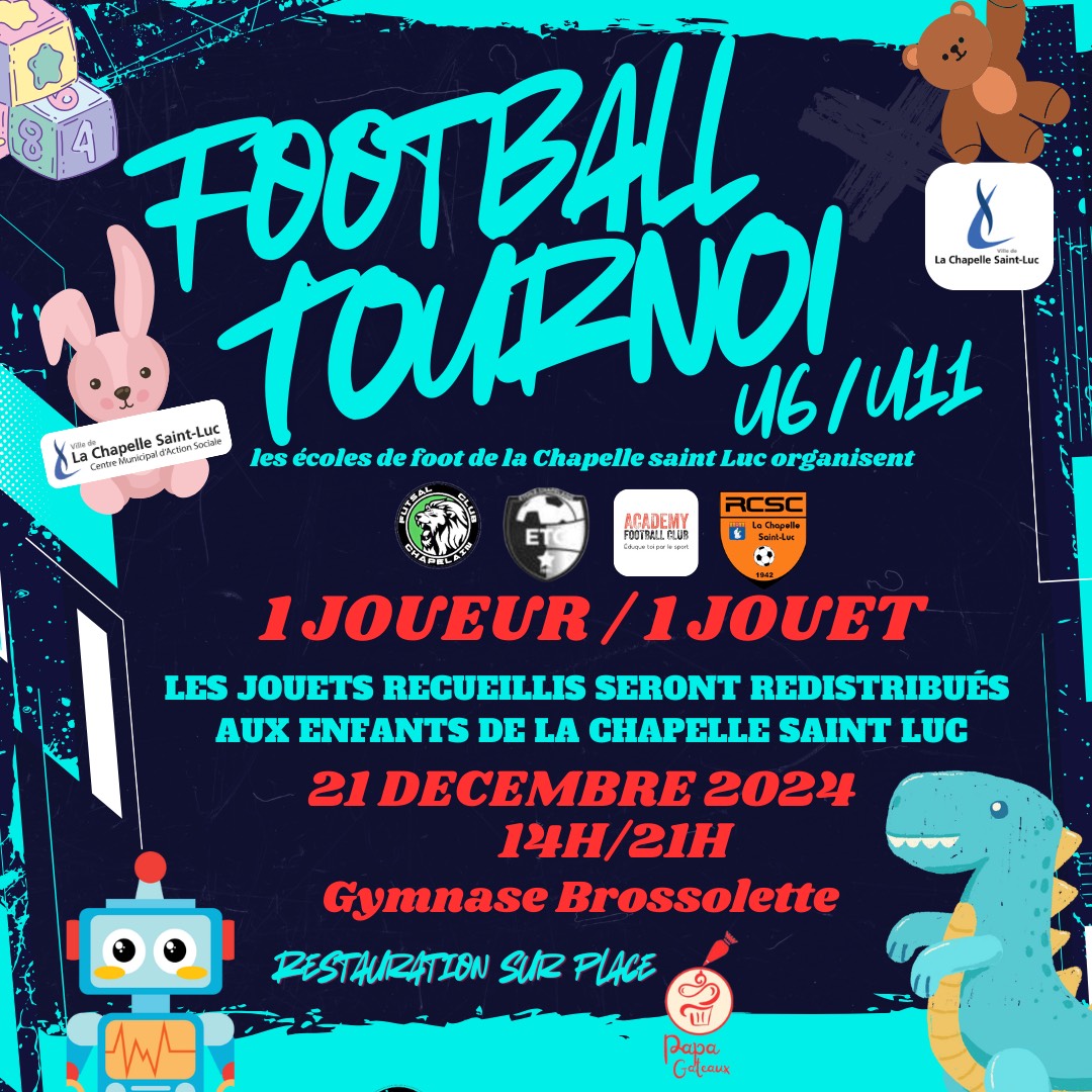 Tournoi solidaire Le 21 déc 2024