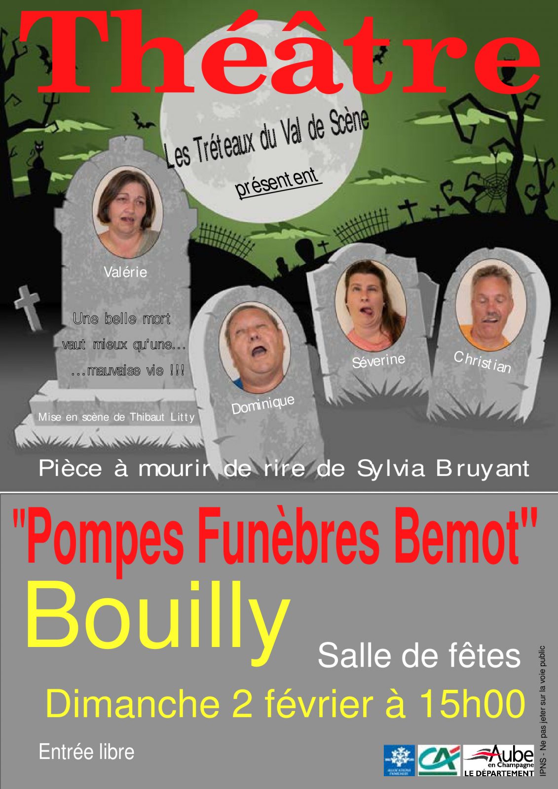 Théâtre - Pompes Funèbres Bemot Le 2 fév 2025